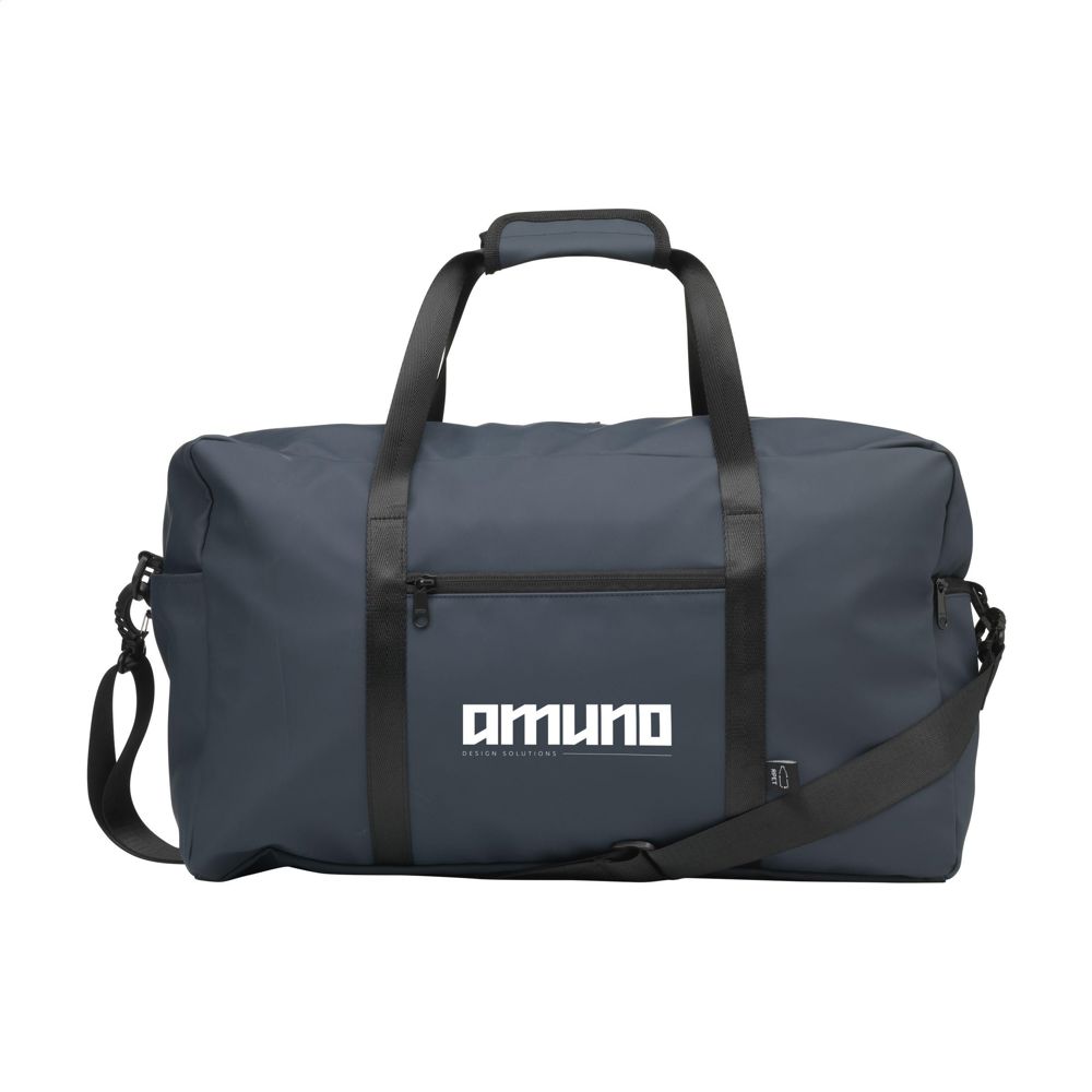 Lennon RCS Recycled Sports-/Travelbag - bleu marine (± PMS 2379C)