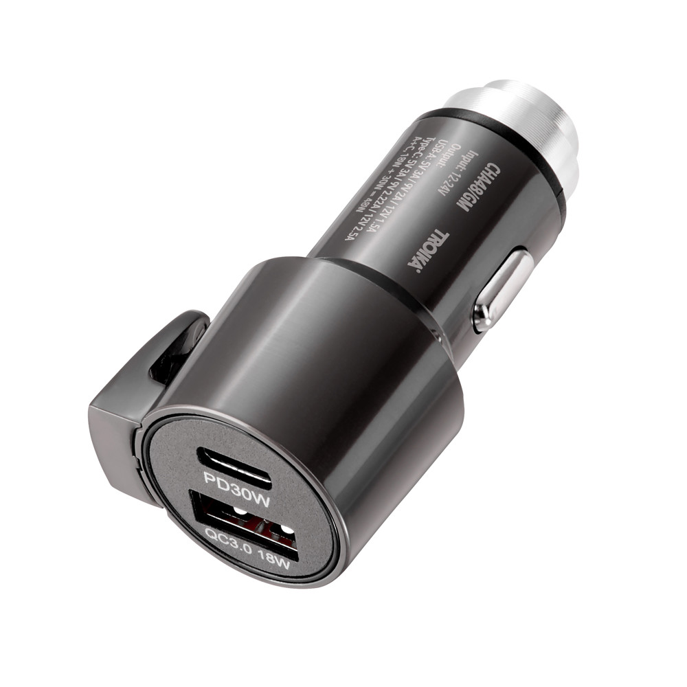 TROIKA Autoladestecker ROAD CHARGE 48