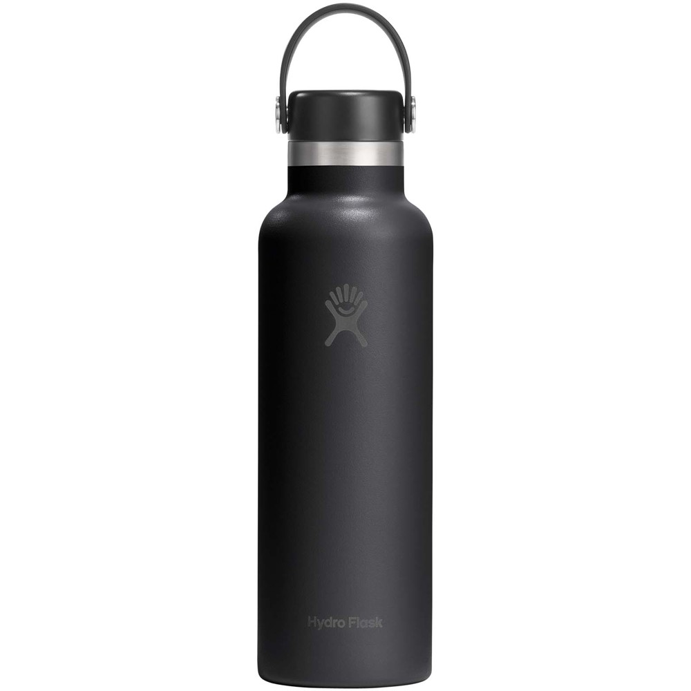 Hydra Flask Standard Mouth 621 ml isolierte Edelstahl Trinkflasche mit Strohhalmverschluss