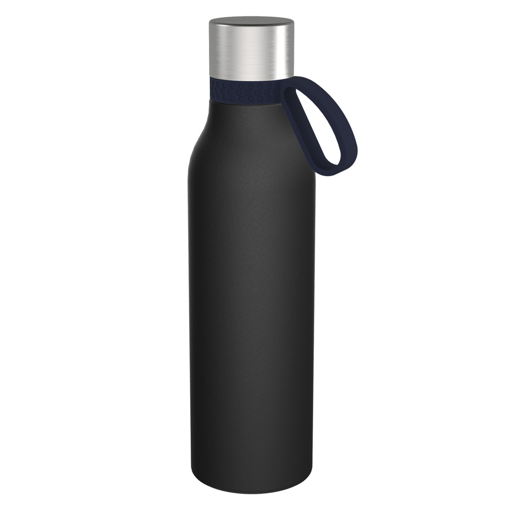 Trinkflasche RETUMBLER-myTOULON II 820 - schwarz, marineblau