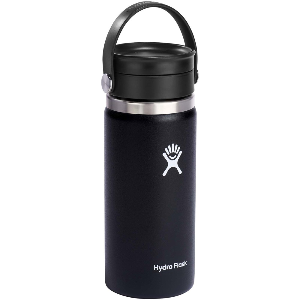 Hydro Flask Isolierbecher aus Edelstahl mit breiter Öffnung 473 ml und Flex Sip™ Deckel