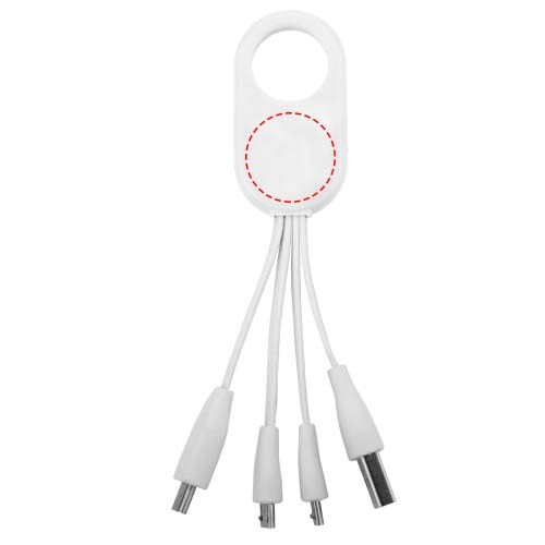 Câble USB multi ports type C 4 en 1 Troup