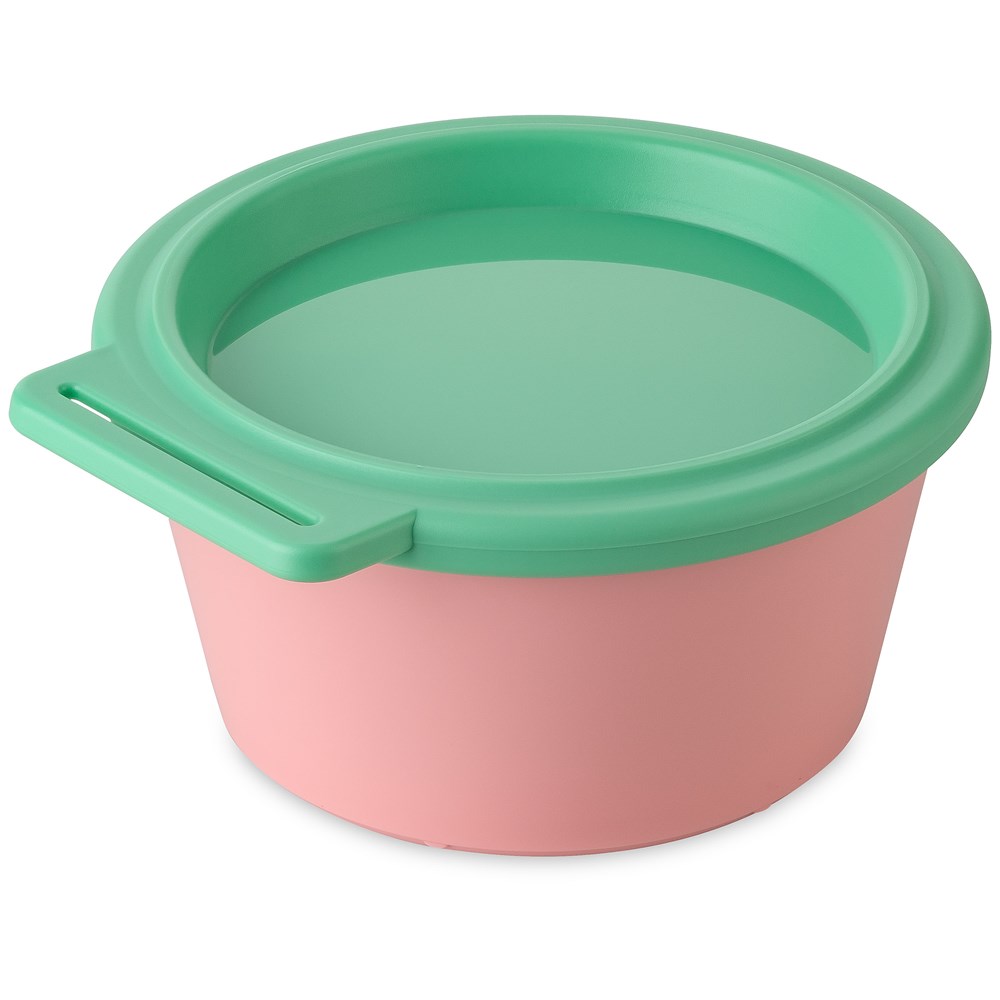 KOZIOL NORA BOX 250ml Schale 250ml mit Deckel - sweet pink/mid green