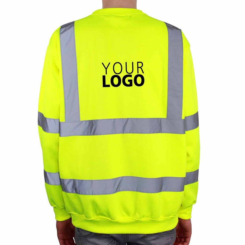 Warnschutz-Sweatshirt, SAFE TOUCH Warnschutz-Sweatshirt, SAFE TOUCH