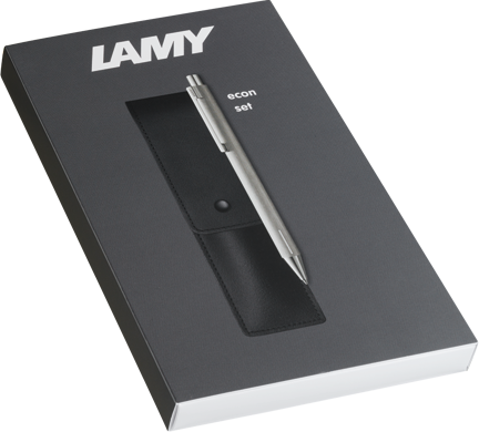 Set LAMY econ brushed brushed