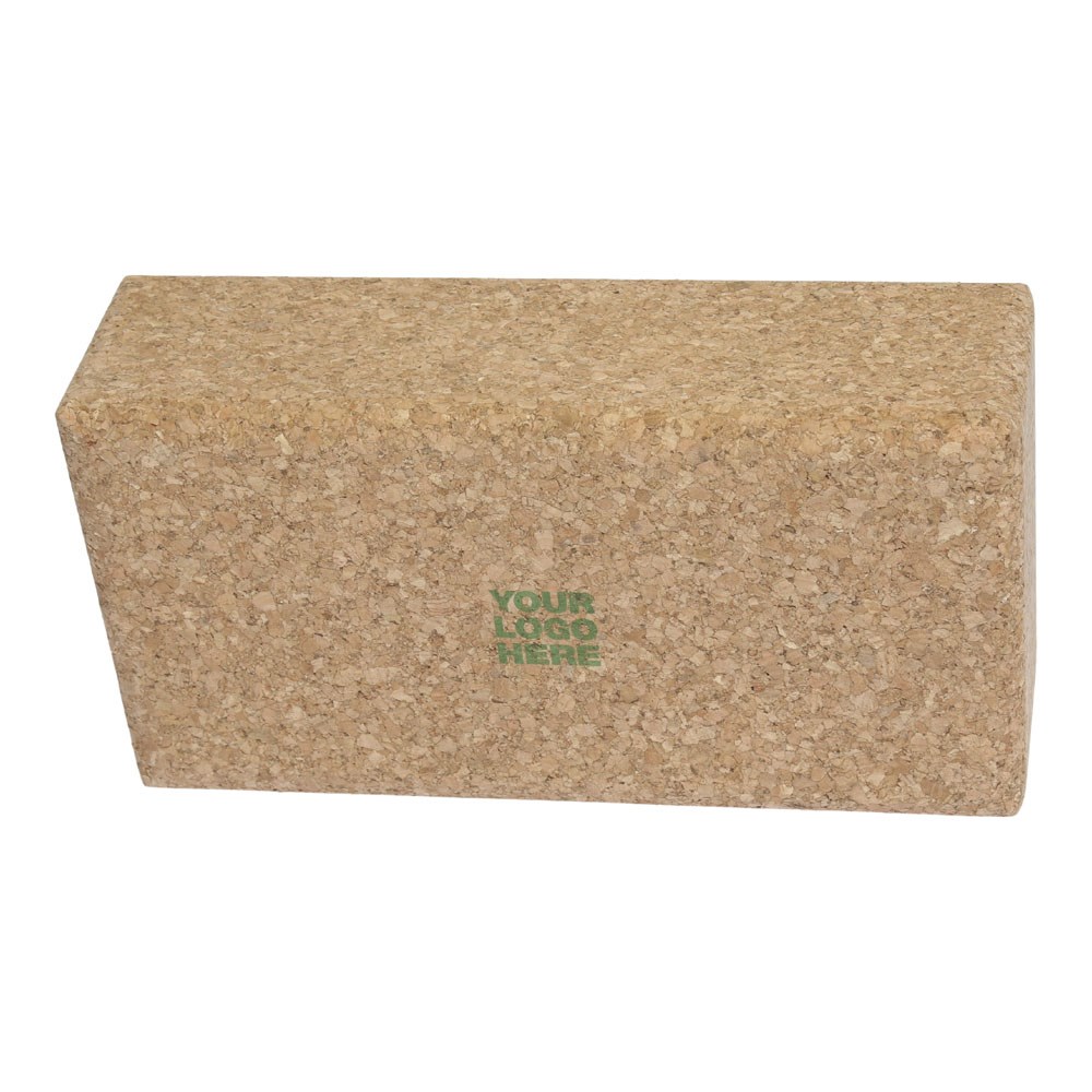 Yogablock aus Kork, 22,7x12x7,5cm, "Made in Europe"