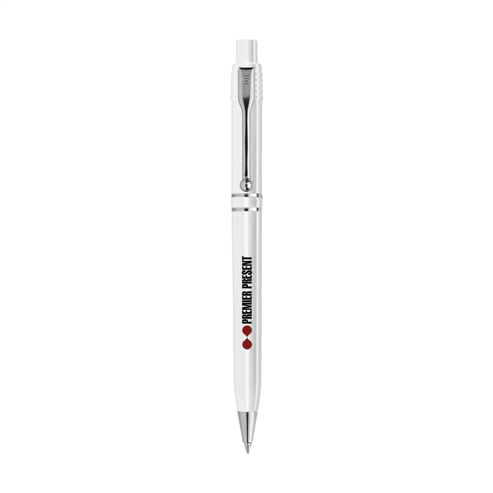 Stilolinea Raja Chrome Kugelschreiber - weiß (± PMS White)