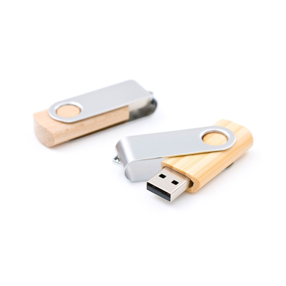USB Stick Holz Swing 128 GBbambus dunkel