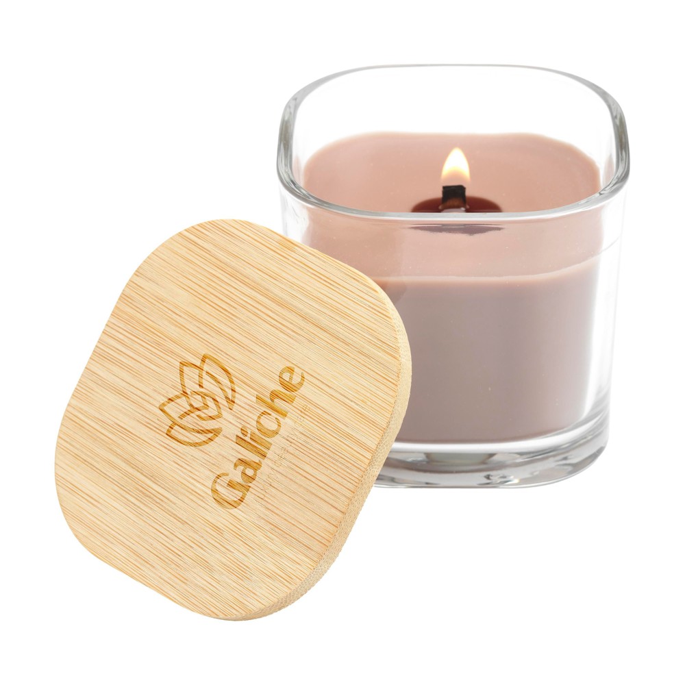 Wooosh Candle Sereno Duftkerze - transparent braun