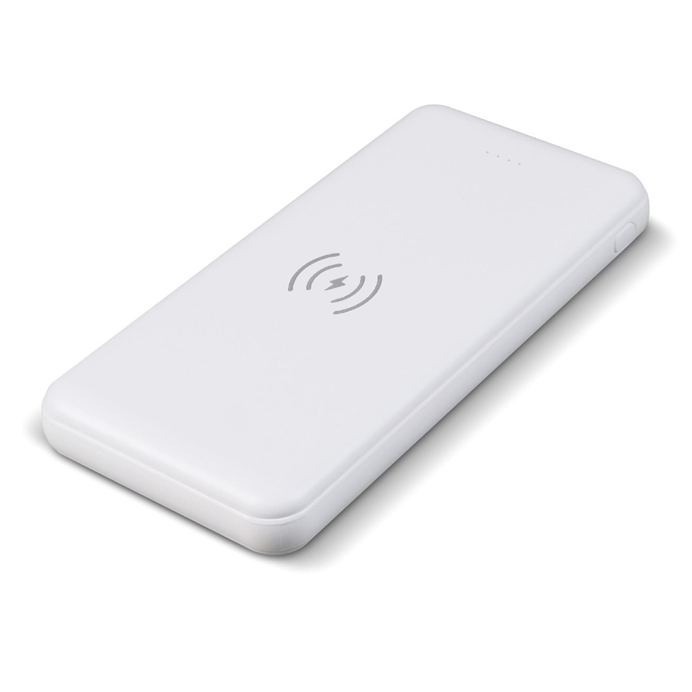 Elite Powerbank inkl. Wireless-Charger 8000mAh - Weiss