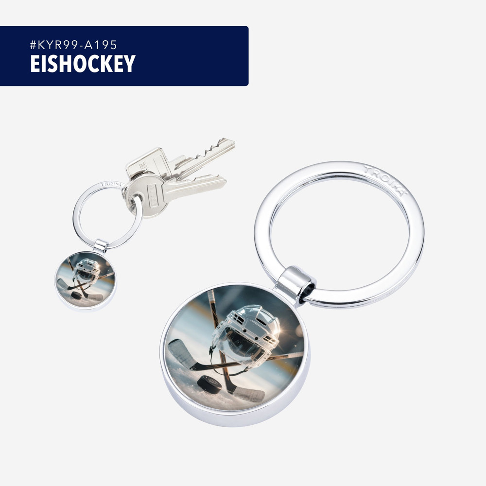 TROIKA Schlüsselanhänger EISHOCKEY