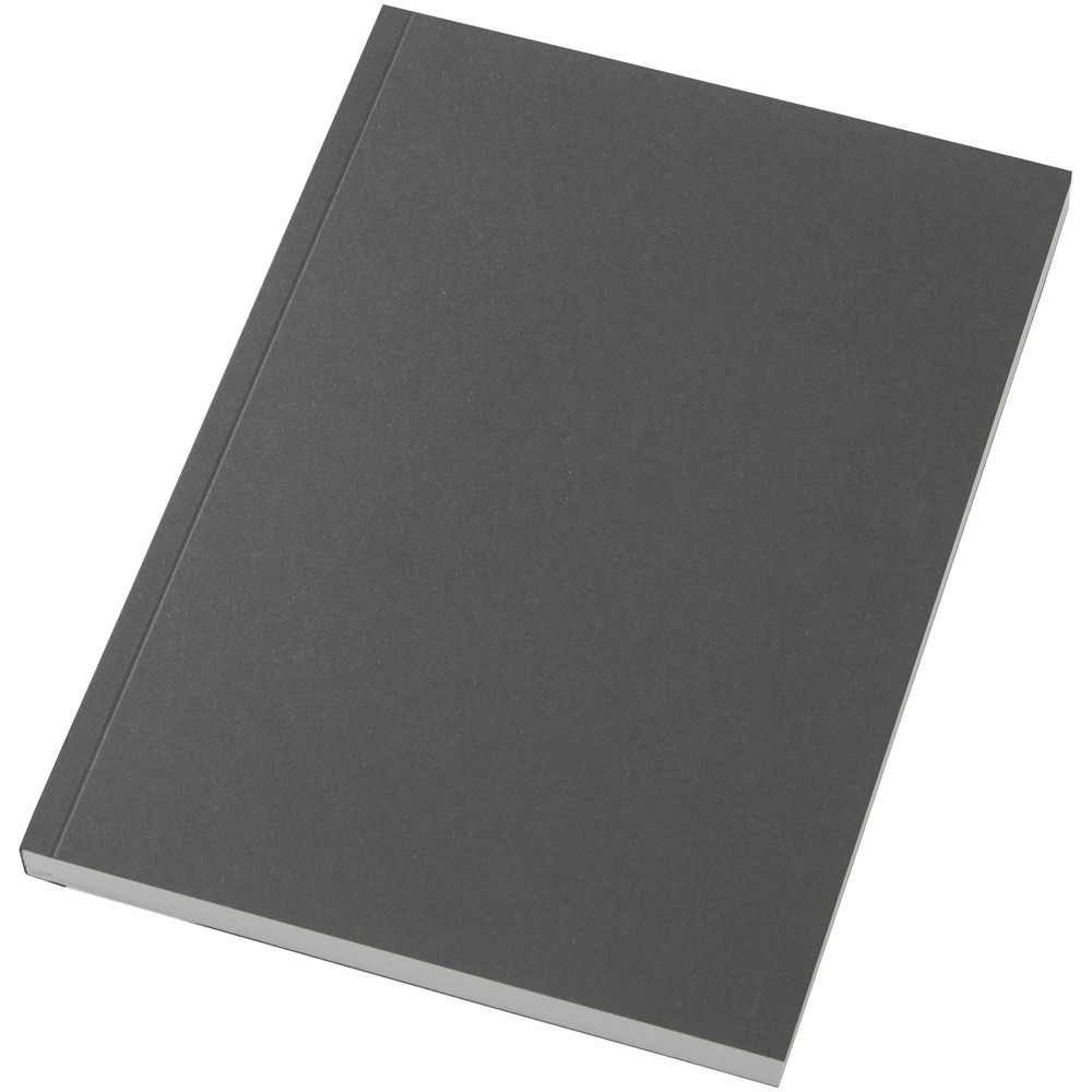 Scribe Plus A5 recyceltes Softcover Notizbuch - kohle