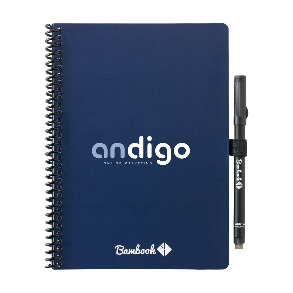 Bambook Classic Original Notebook A5 Notizbuch - marineblau