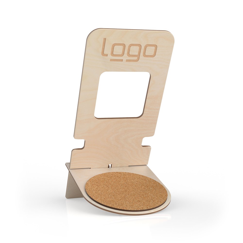 2 in 1 Handyständer flipster® - Basis (FSC® zertifiziert)Birke