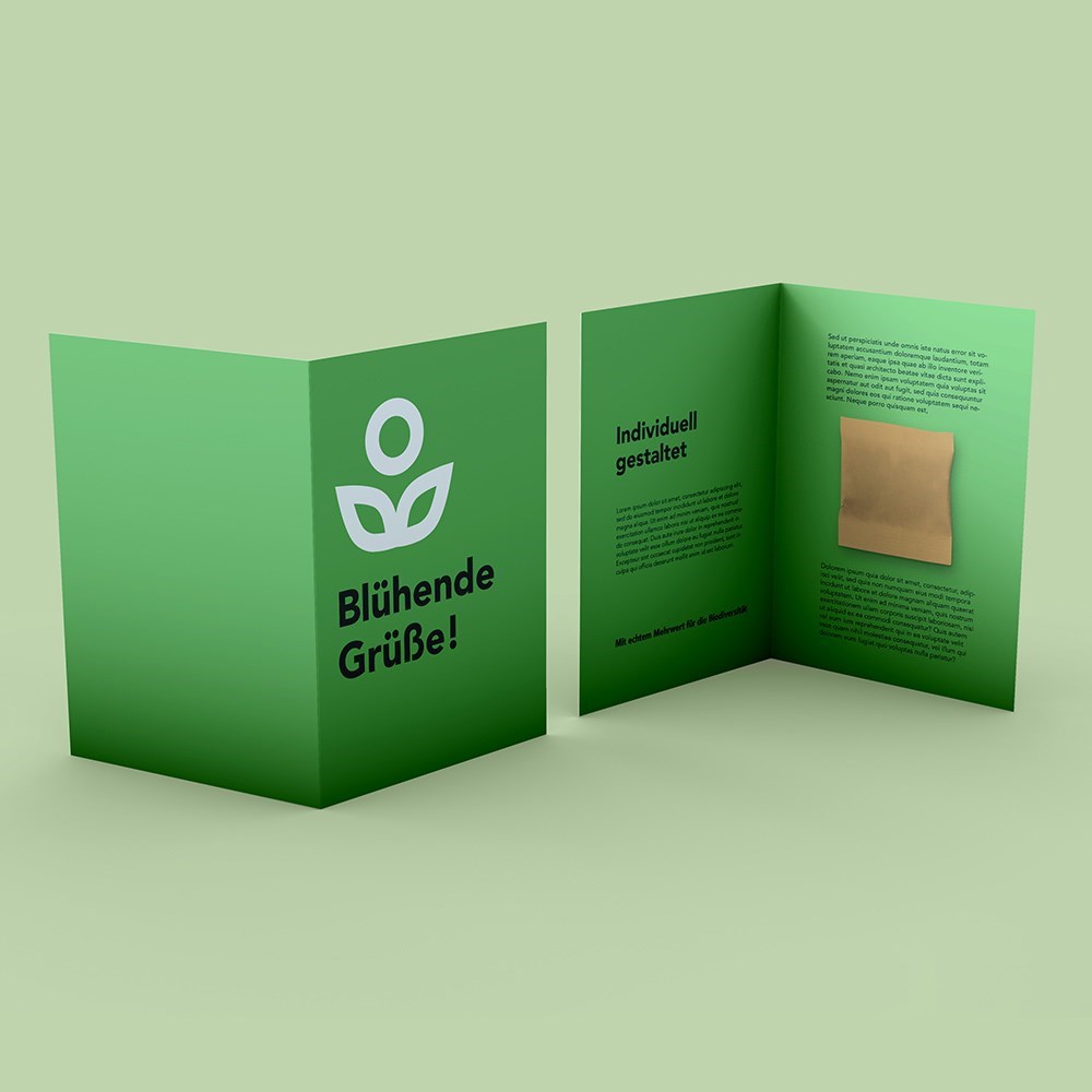 Samen Klappkarte Square – Suri