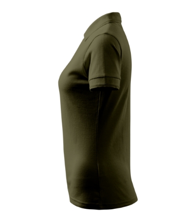Polohemd Damen Pique Polo military