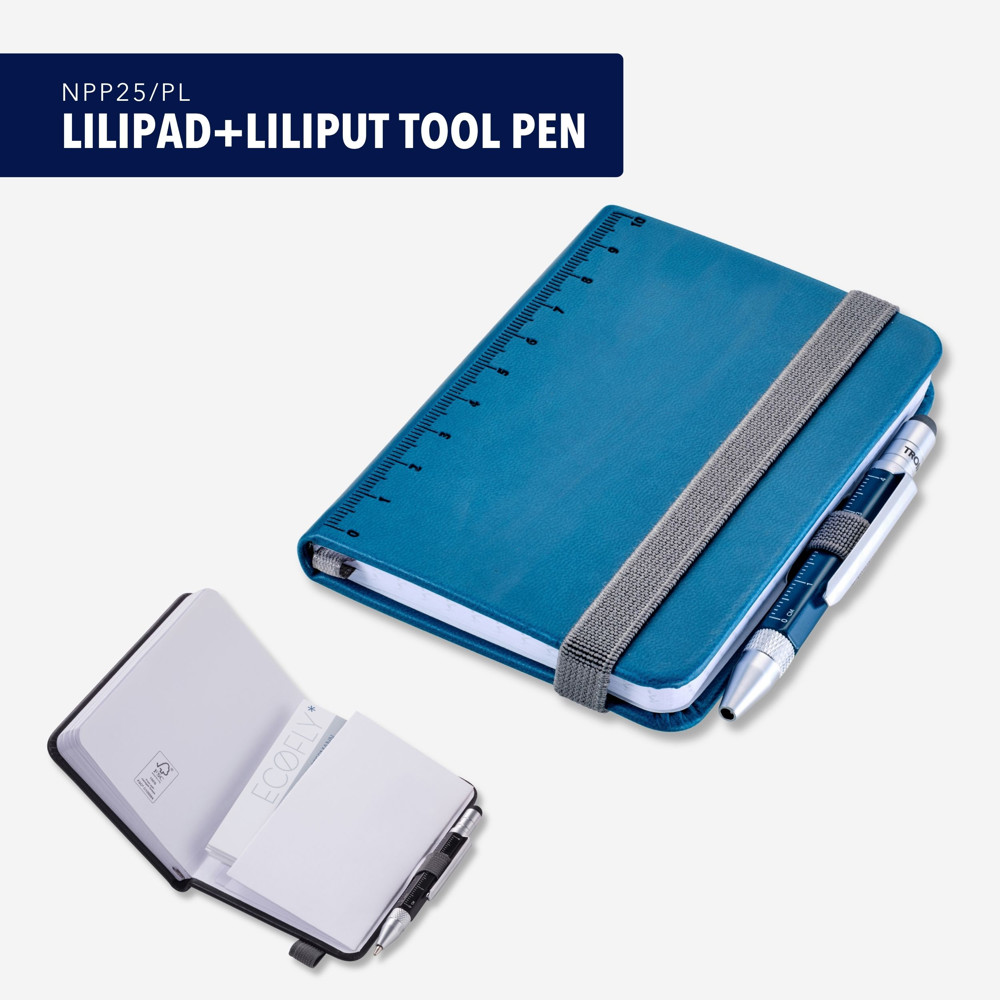 TROIKA Notizblock LILIPAD+LILIPUT TOOL PEN