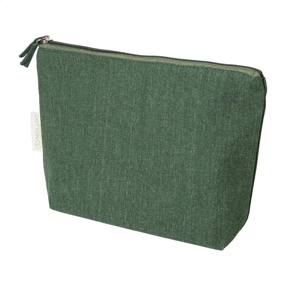 Cospex - Trousse de toilette en coton recyclé - vert