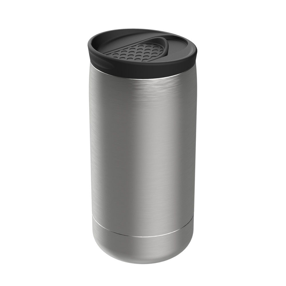 Thermobecher RETUMBLER-myNIZZA - schwarz, silber