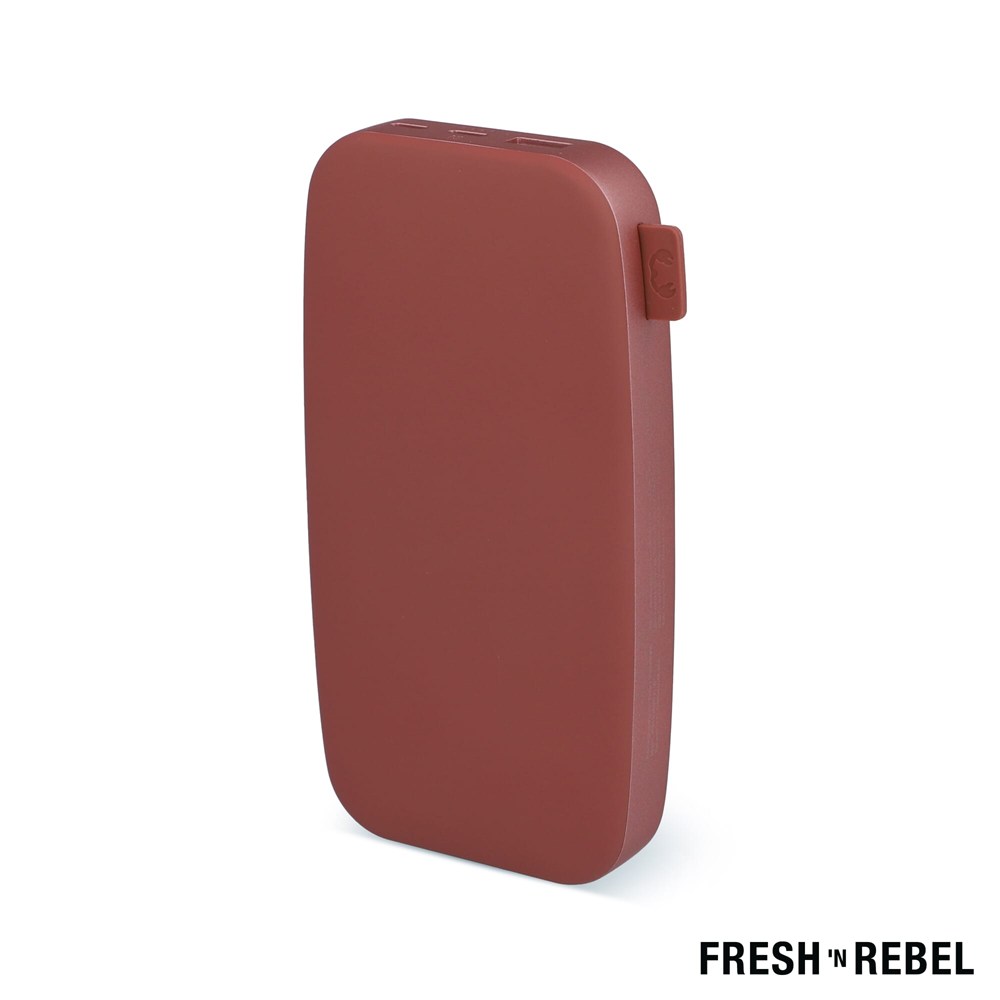 2PB18100 | Fresh 'n Rebel Powerbank 18000mAh USB-C Fast Charging 20W - Hellrot