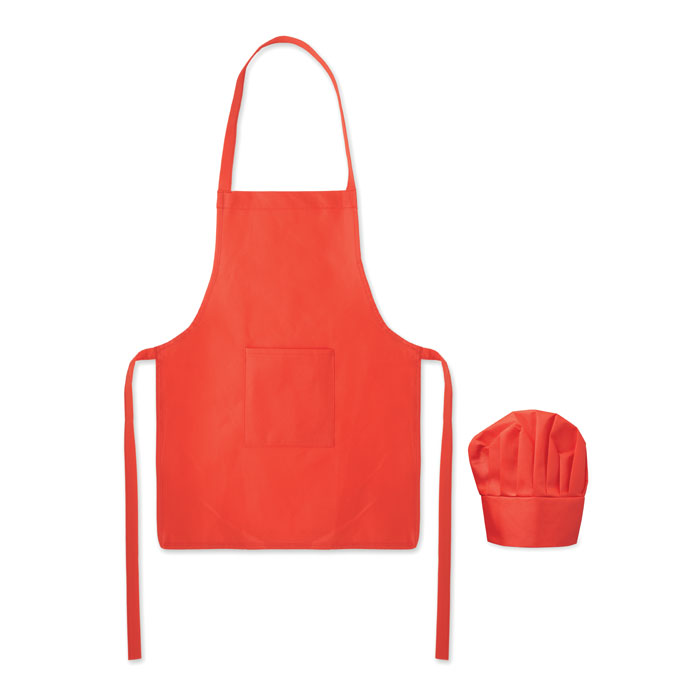 KID CHEF - Küchen-Set für Kinder - Rot