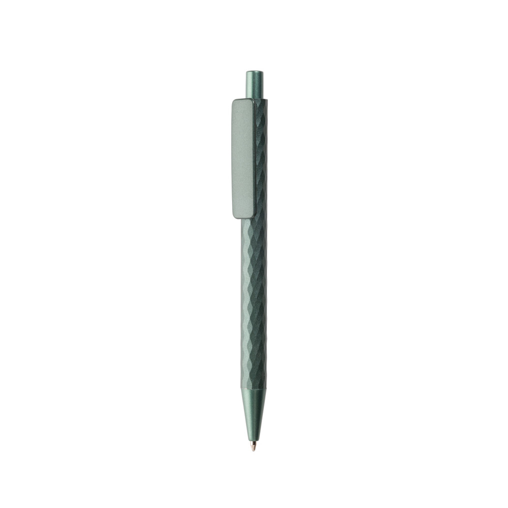 X3 Metal Edition Kugelschreiber aus RCS recyceltem Aluminium - grün (± PMS Green)