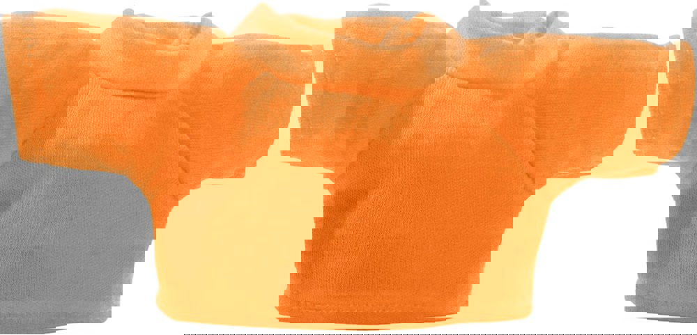 Mini-T-Shirt, blau, M - orange