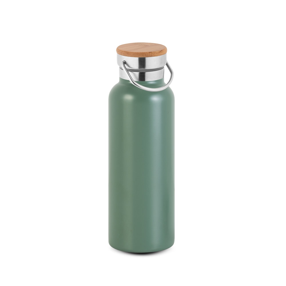 RAGNAR. Bouteille en acier inoxydable (36% recyclée) avec double parois sous vide 570 mL