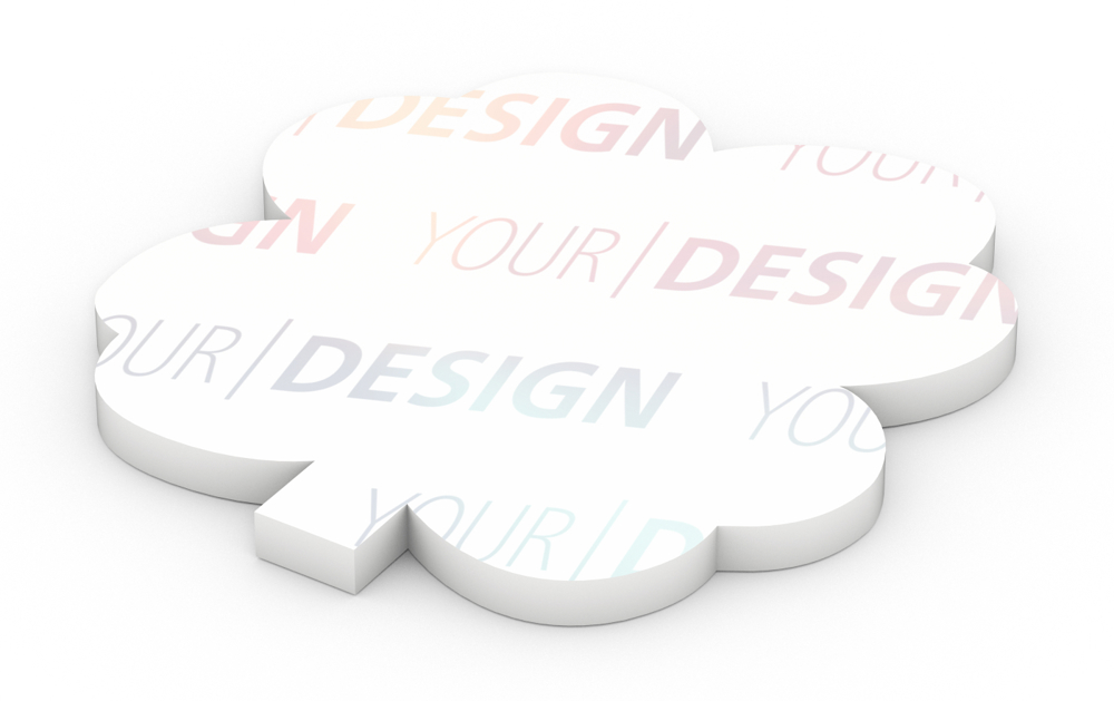 Haftnotizblock Form 100 × 72 mm, 50 Haftzettel, Kleeblatt