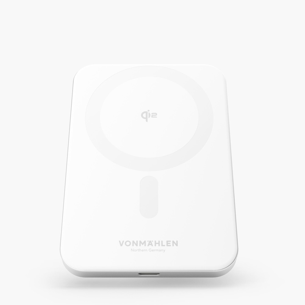 Evergreen Mag 5000 - Die magnetische Powerbank für den ganzen Tag - Weiß