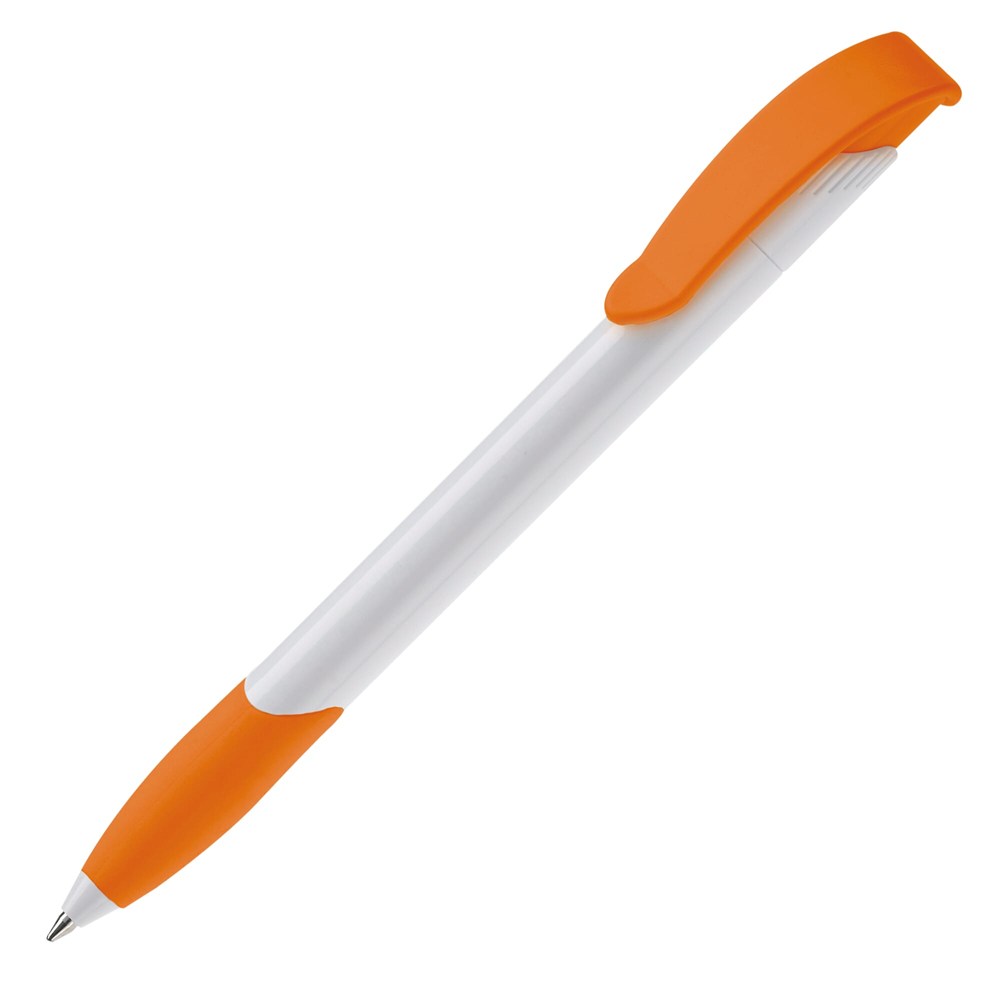Kugelschreiber Apollo Hardcolour - Weiss / Orange