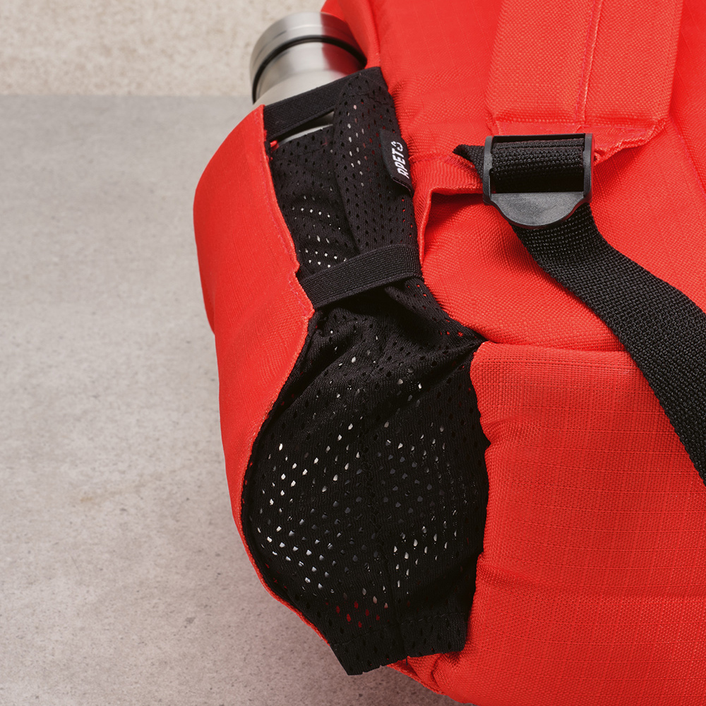 Sac à dos Tallinn 23L rPET ripstop. Poche ordinateur 17" - Rouge