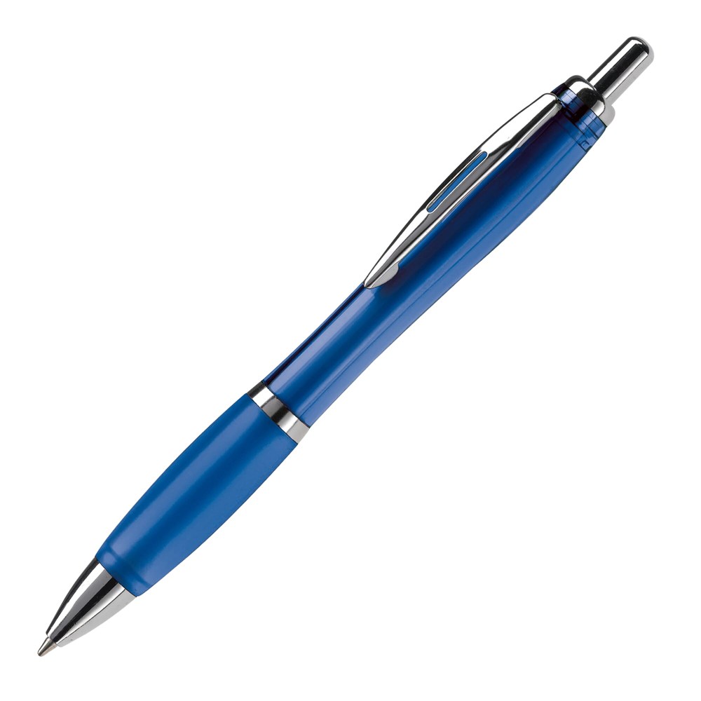 Stylo Hawaï transparent - Transparent / Bleu