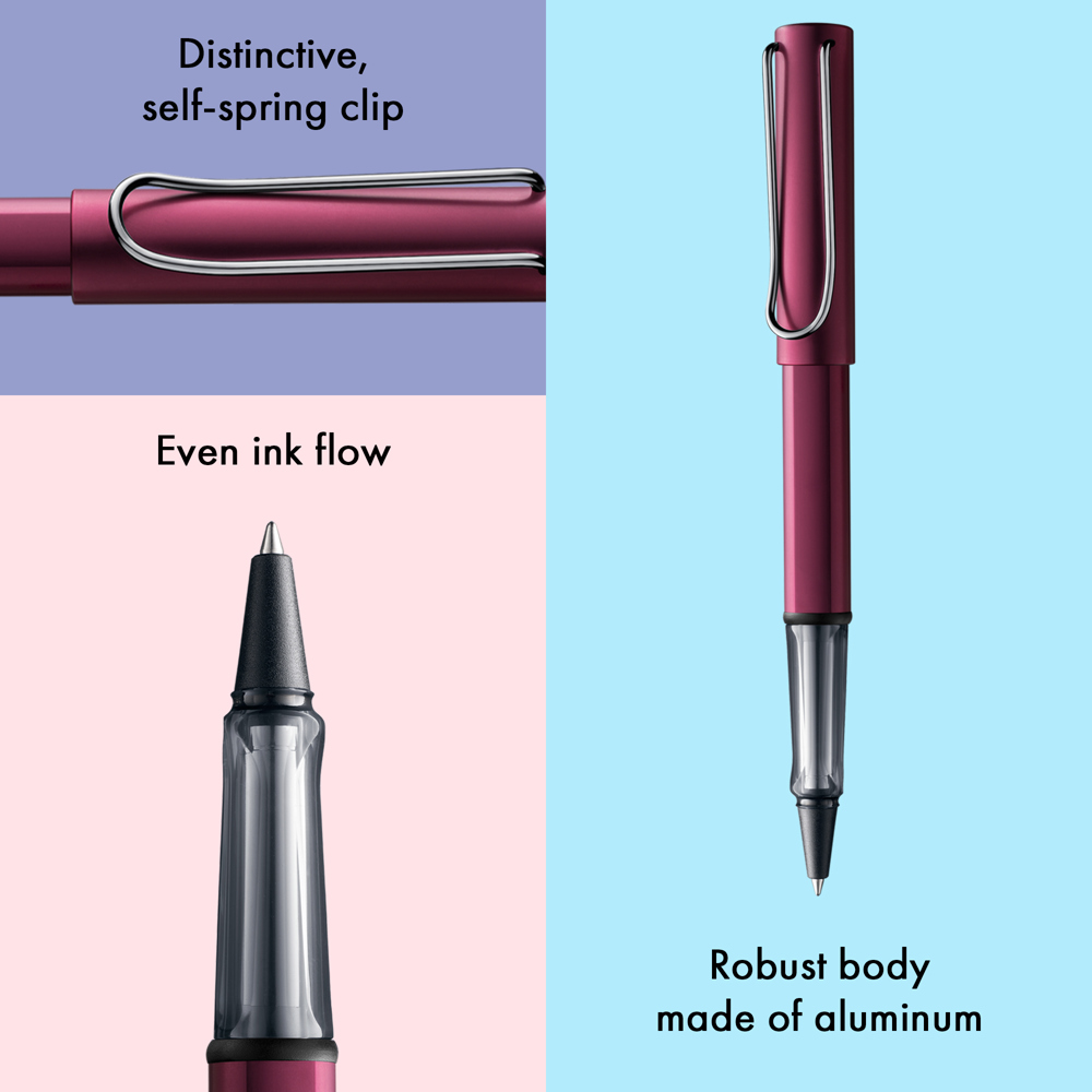 Tintenroller LAMY AL-star black purple