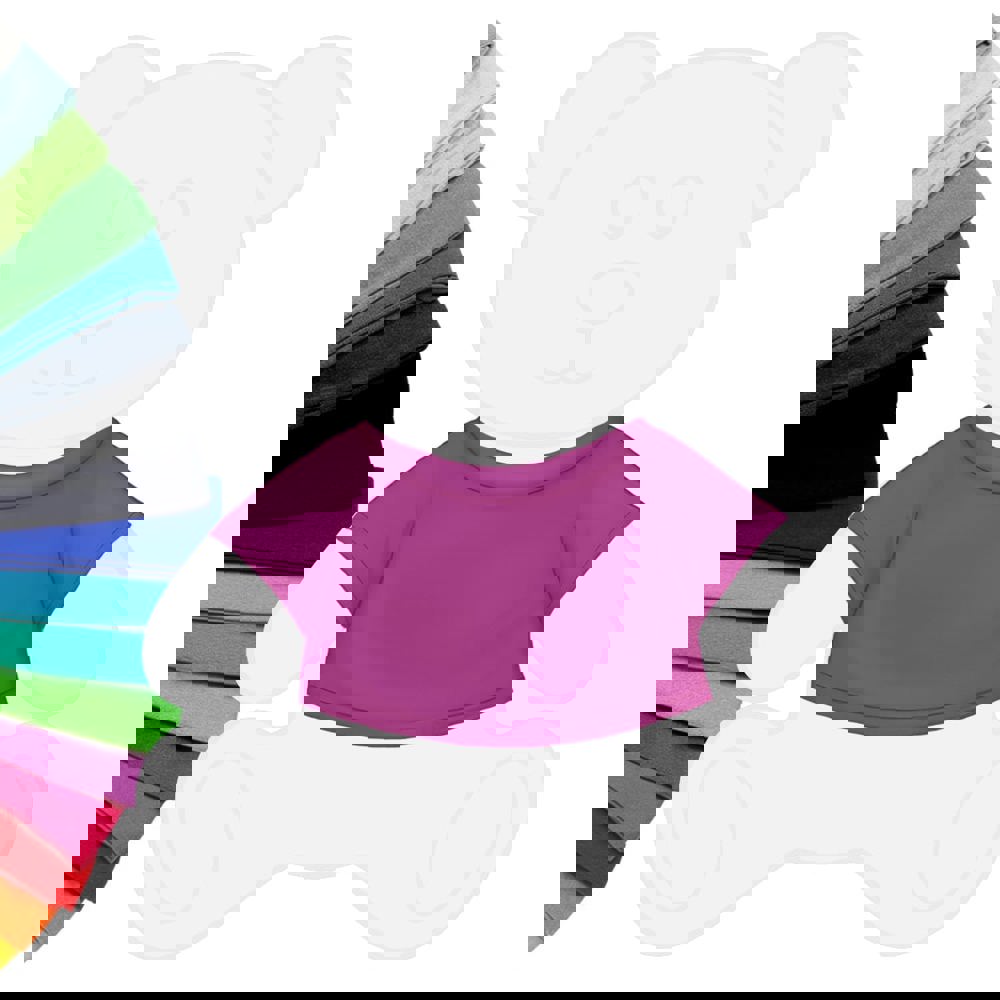 Mini-T-Shirt, lila, M