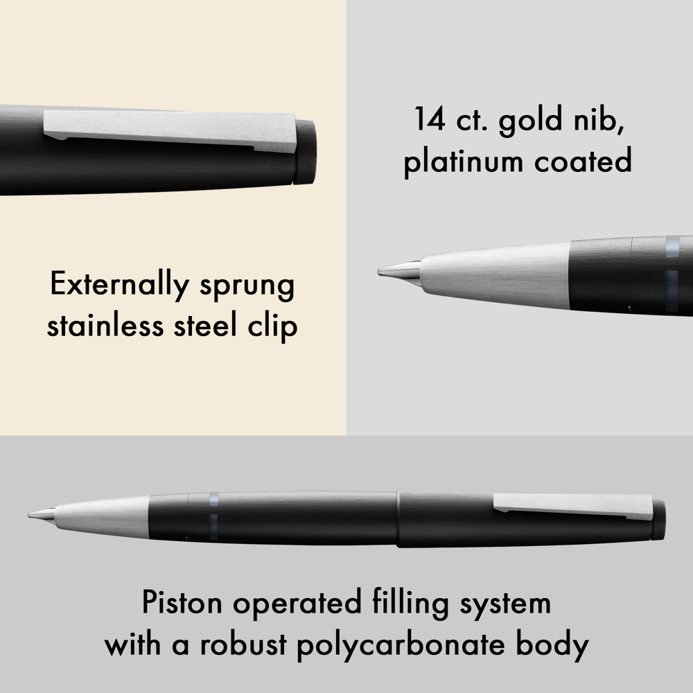 Füllhalter LAMY 2000 black