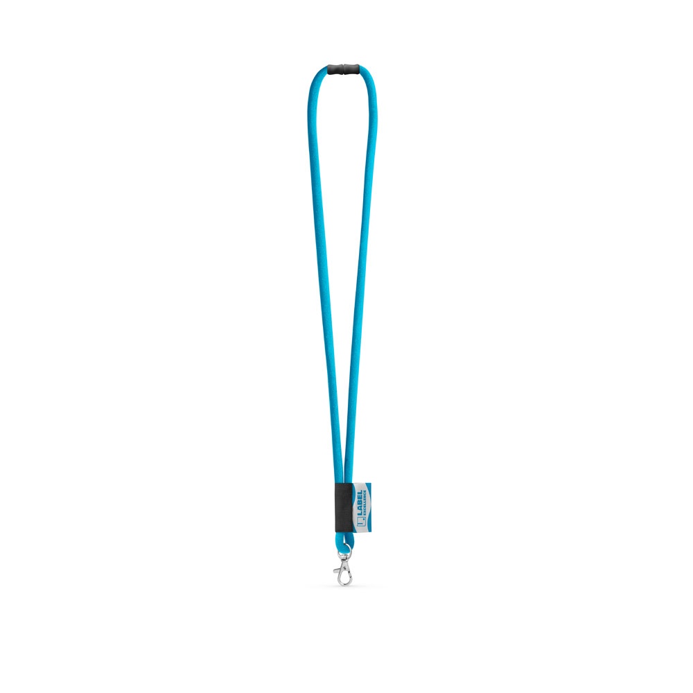 WISBECH. SET Lanyard Tube Long (Ø 7 mm) mit 9 mm Schnappkarabiner und Ø 7 mm Sicherheitsverschluss