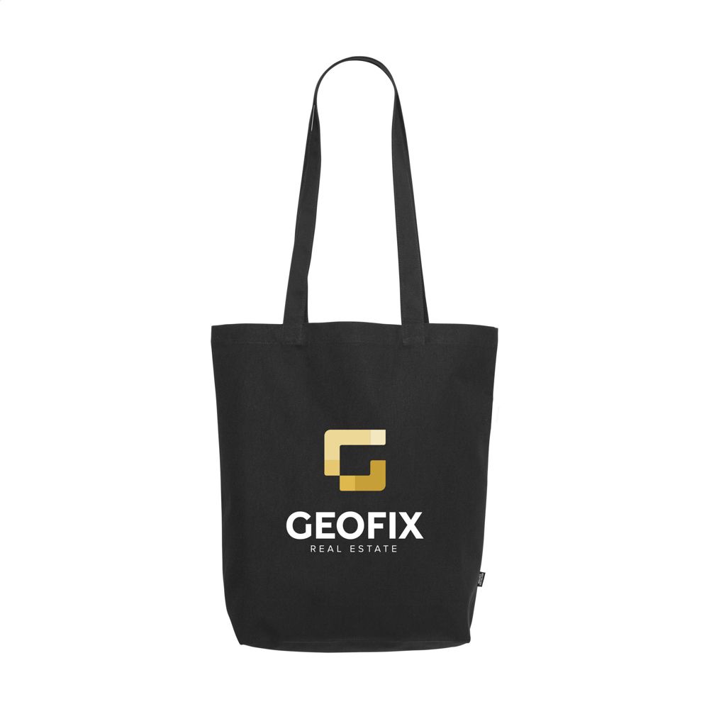 GRS Recycled Canvas Bag Colour (260 g/m²) - noir (± PMS Black)