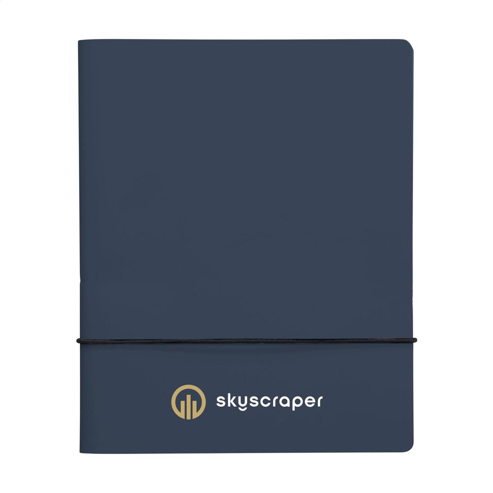 Recycled Leather Refillable Notebook A5 Notizbuch