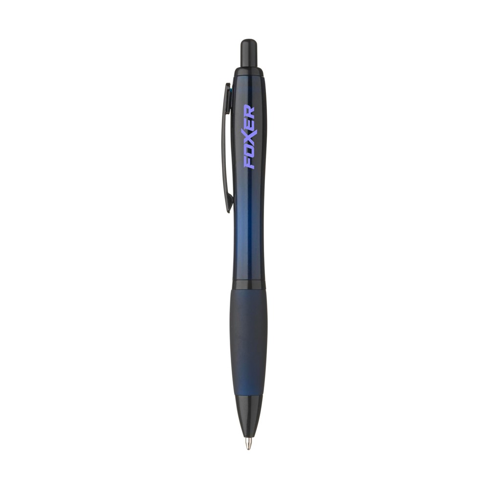 Athos TransBlack RCS Recycled ABS Kugelschreiber - marineblau