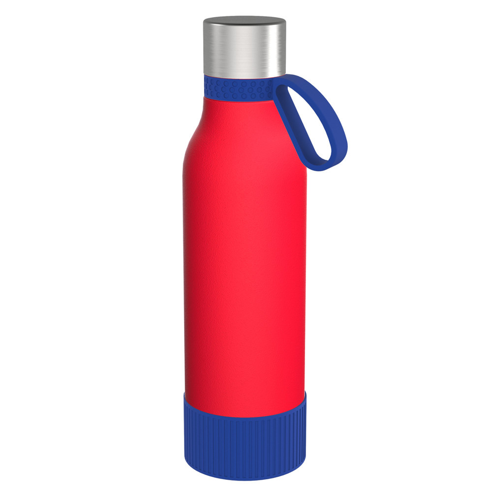 Trinkflasche RETUMBLER-myTOULON II 820 - blau, rot