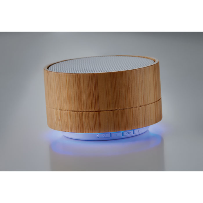 SOUND BAMBOO - Runder wireless Lautsprecher