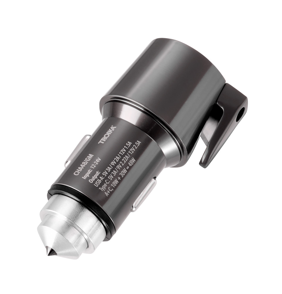 TROIKA Autoladestecker ROAD CHARGE 48