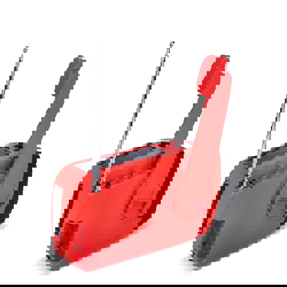 SafeSound Notfallradio mit Solar und Handaufzug