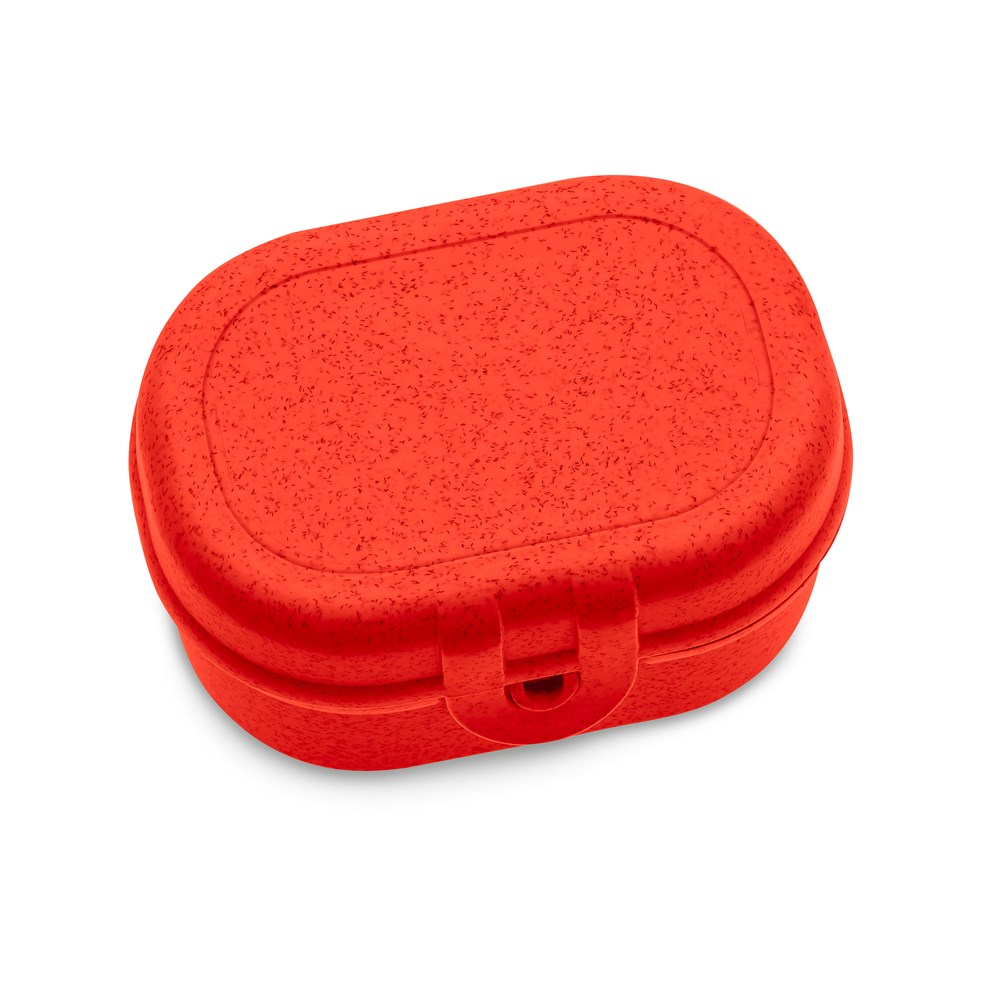 KOZIOL PASCAL MINI Lunchbox - nature red