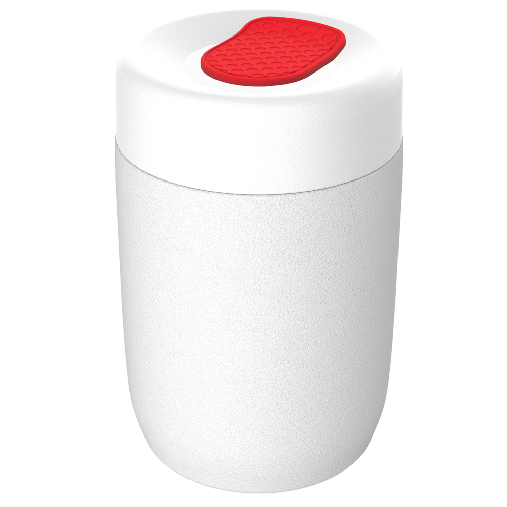 Thermo Lunchpot RE98-myNIZZA - weiß, rot