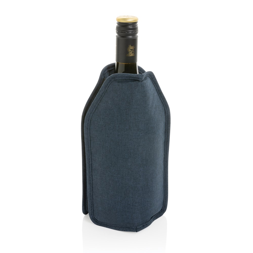 Vino AWARE™ rPET Weinkühler-Sleeve - navy blau (± PMS navy)