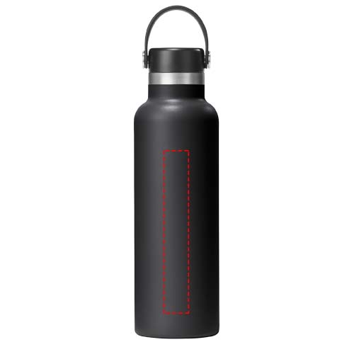 Hydra Flask Standard Mouth 621 ml isolierte Edelstahl Trinkflasche mit Strohhalmverschluss