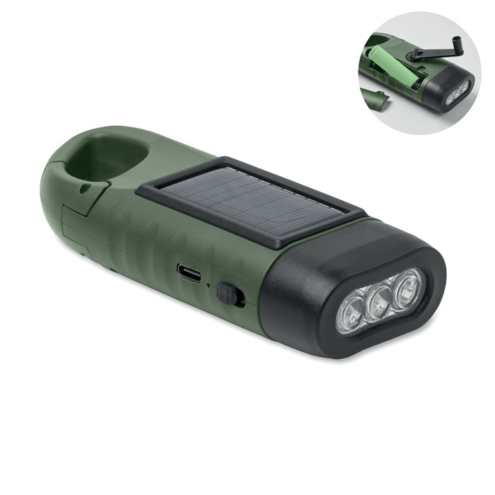 CRANCH - Solar-Dynamo-Taschenlampe