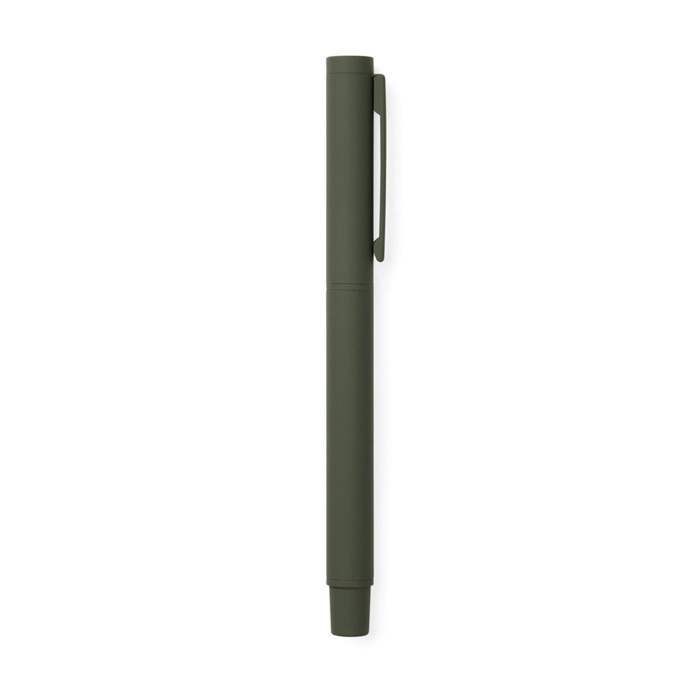 VINGA Baltimore Stift aus RCS recyceltem Stainless-Steel - grün (± PMS 418C)